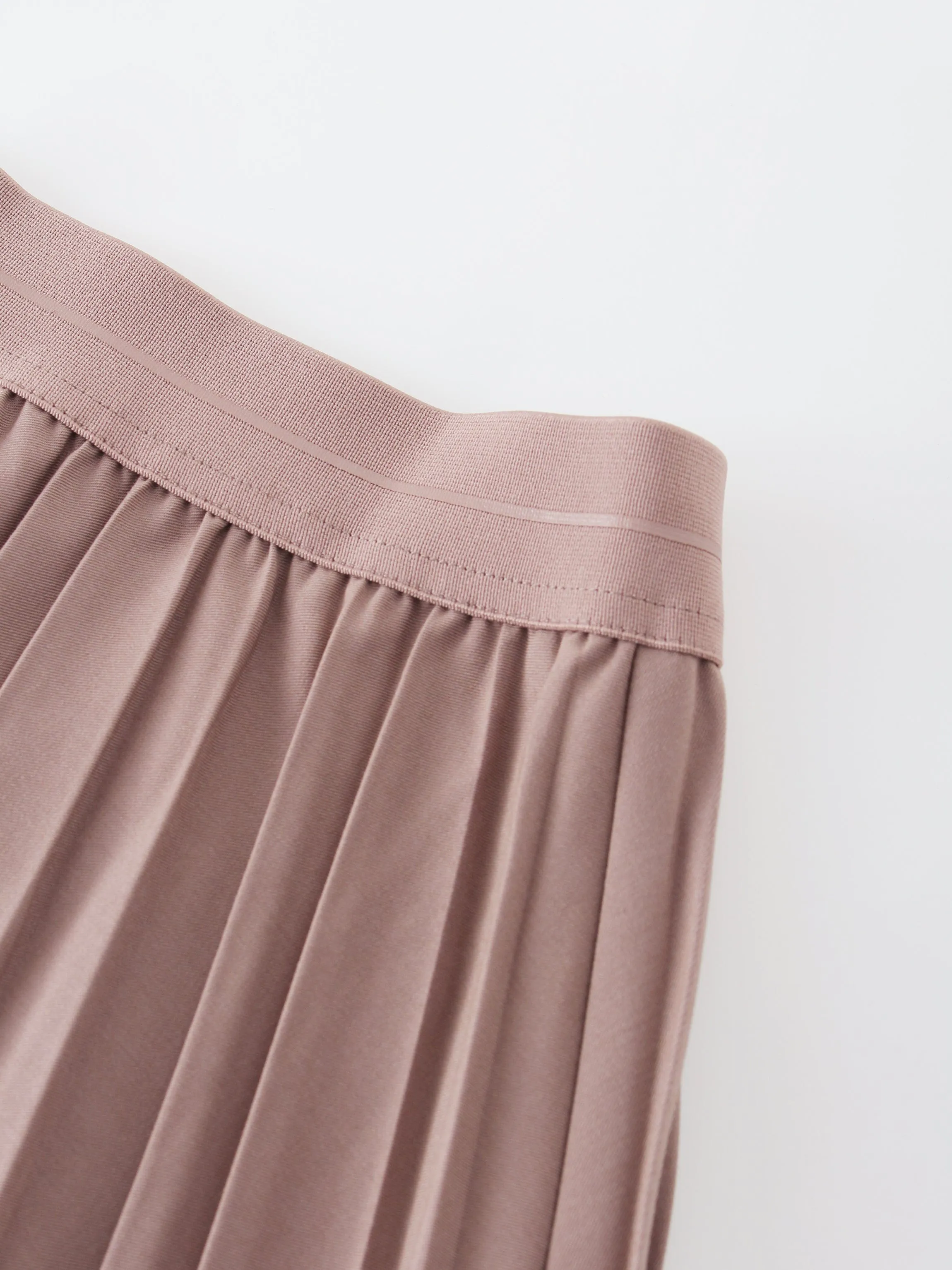 PLEATED SKIRT 37"-LILAC