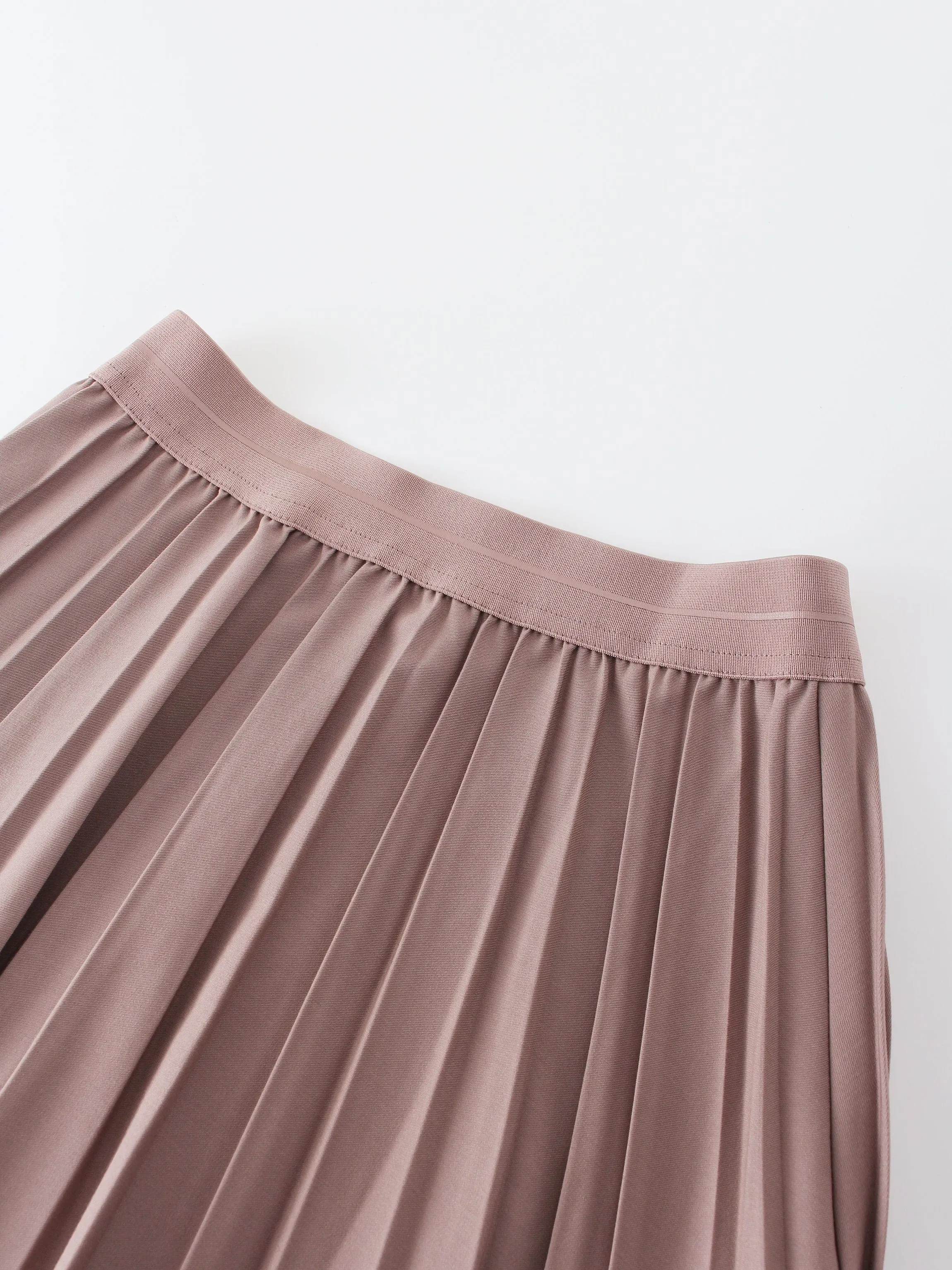 PLEATED SKIRT 37"-LILAC