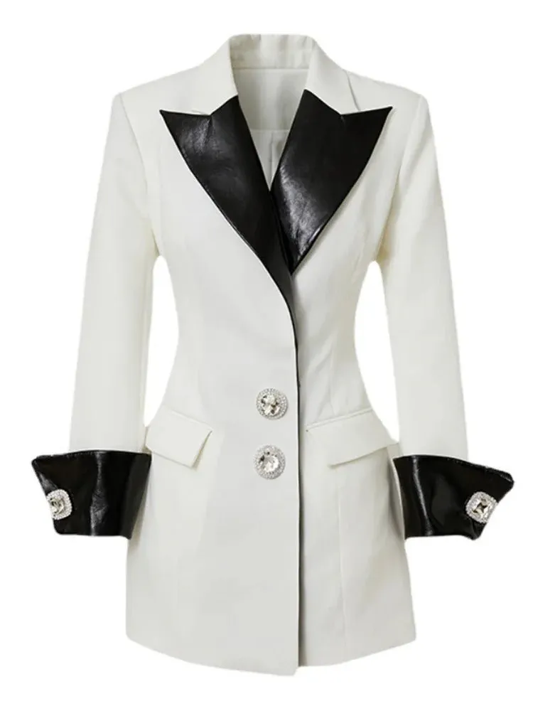 Pre Order:  Napolitan Cuffs Contrast Blazer