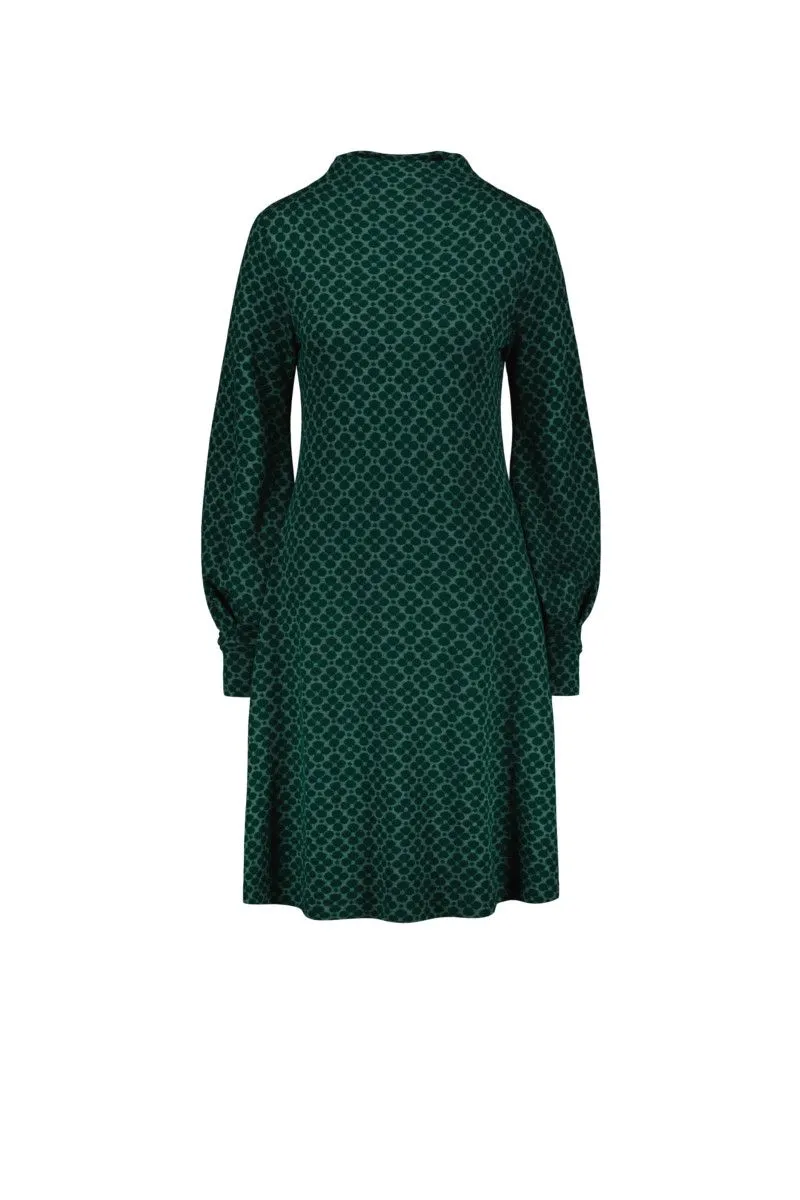 Puffi Merino Dress Apila Green