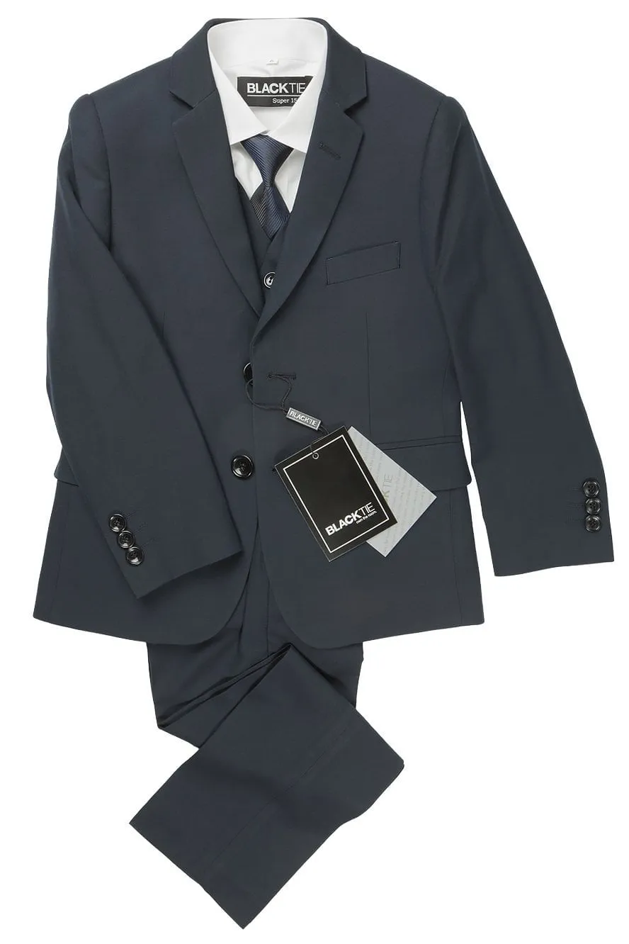 "Leo" Kids Midnight Navy 5-Piece Suit