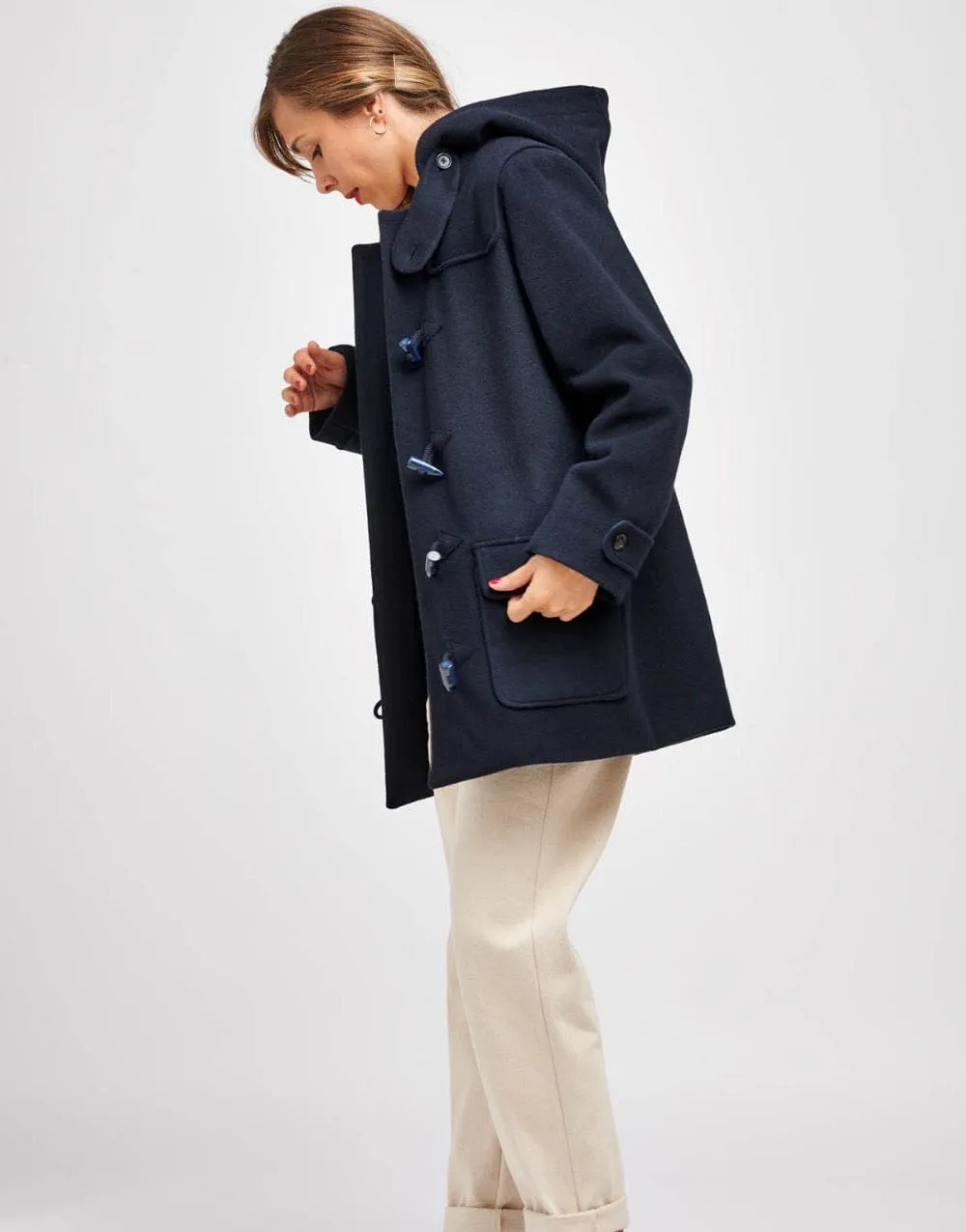 Rê Ladies Duffle Coat Sewing Pattern, I AM Patterns