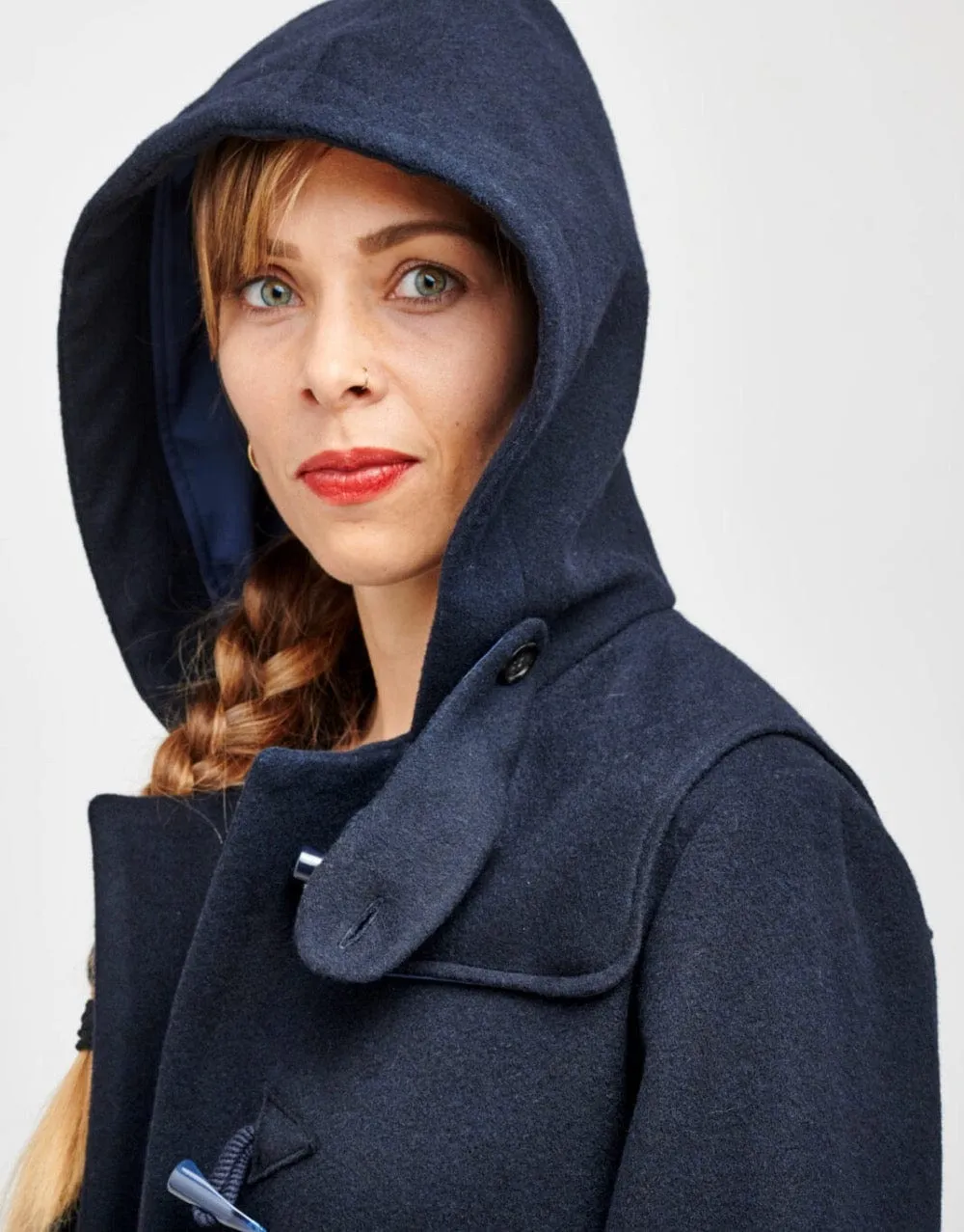 Rê Ladies Duffle Coat Sewing Pattern, I AM Patterns