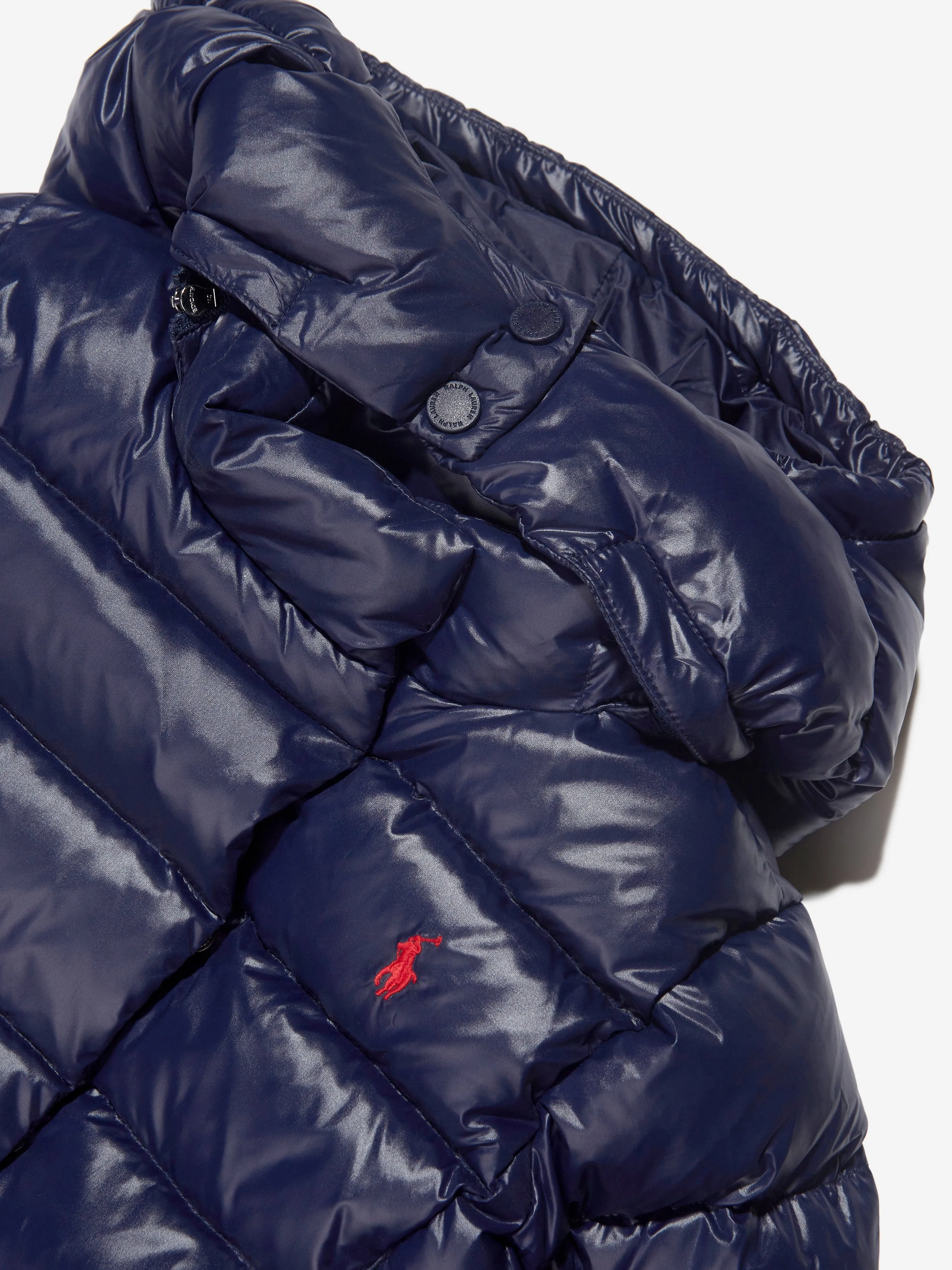 Ralph Lauren Girls Puffer Jacket in Navy