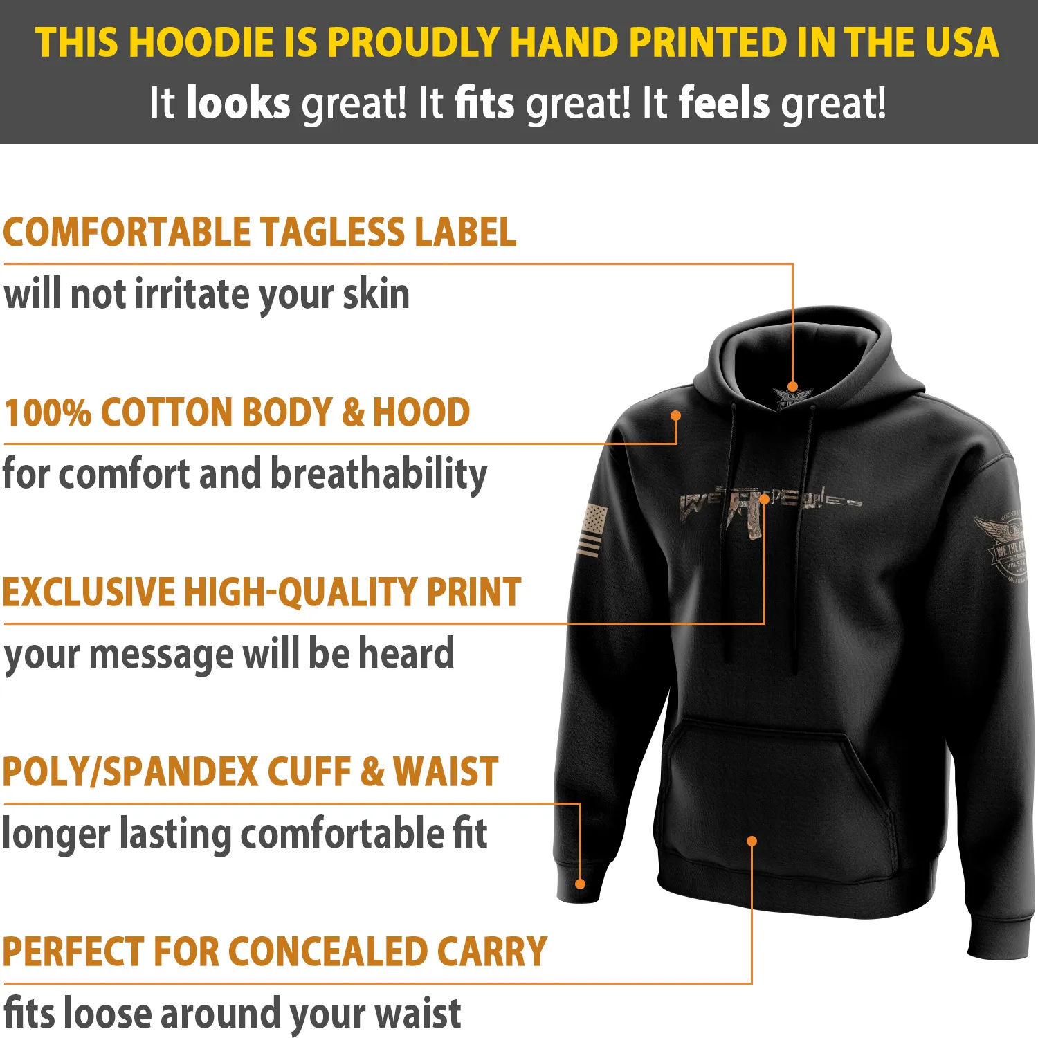 Realtree EDGE® We The People AR-15 Hoodie