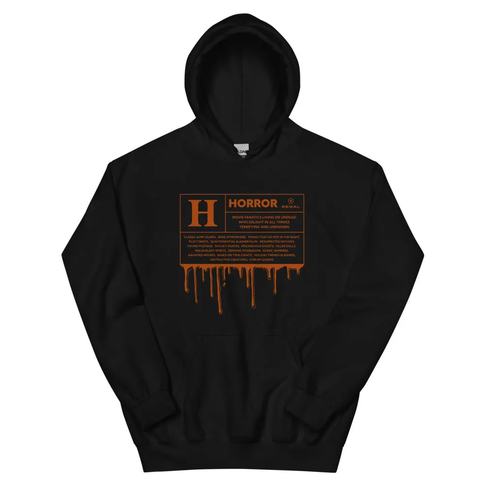 Regal Cinemas Horror Movie Rating Hoodie