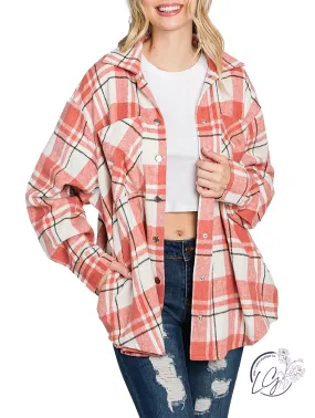 Remind Me Again Plaid Shacket