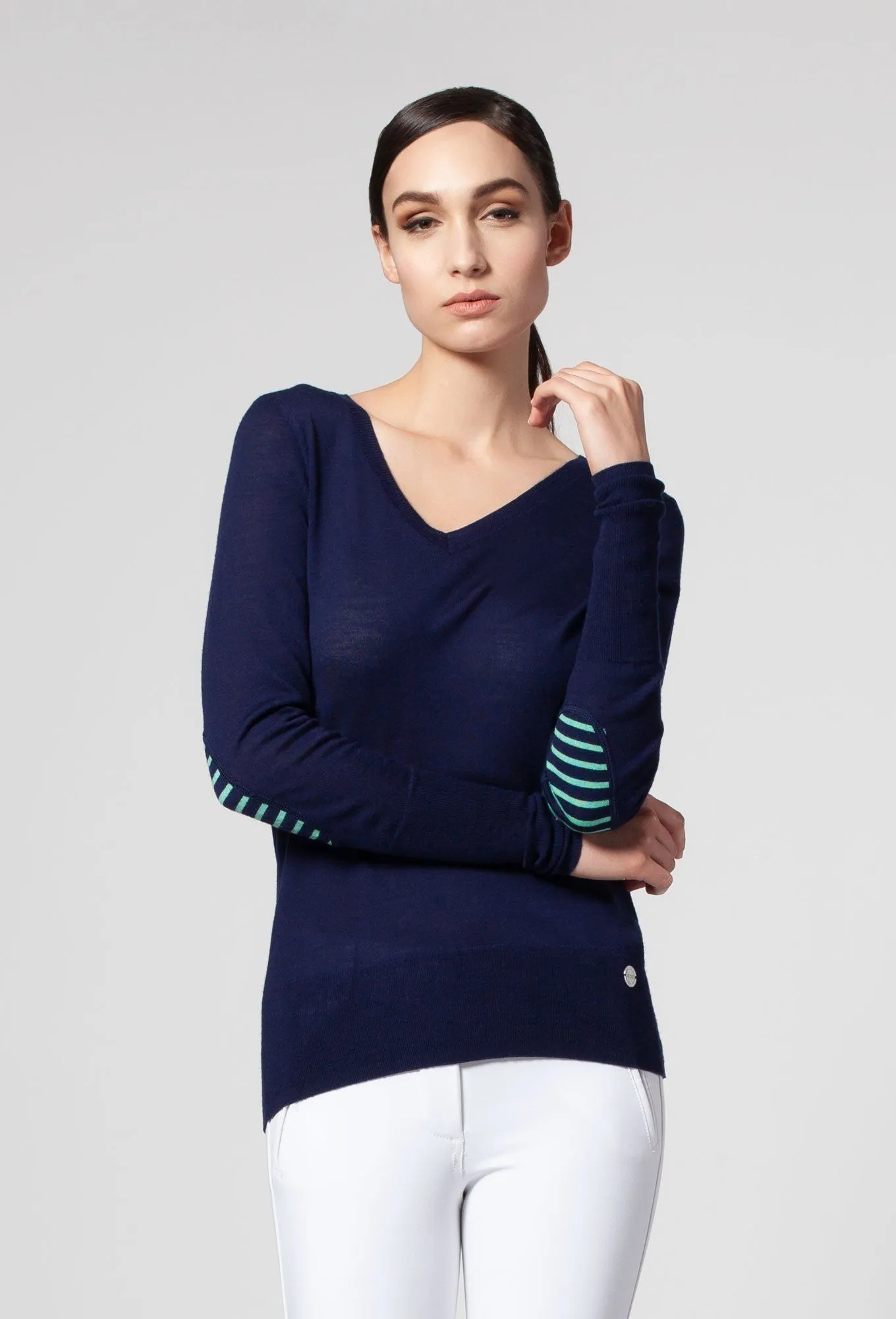 Rey V-Neck Merino Sweater