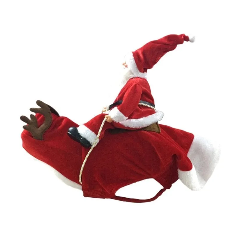 Santa Claus Dog Costume