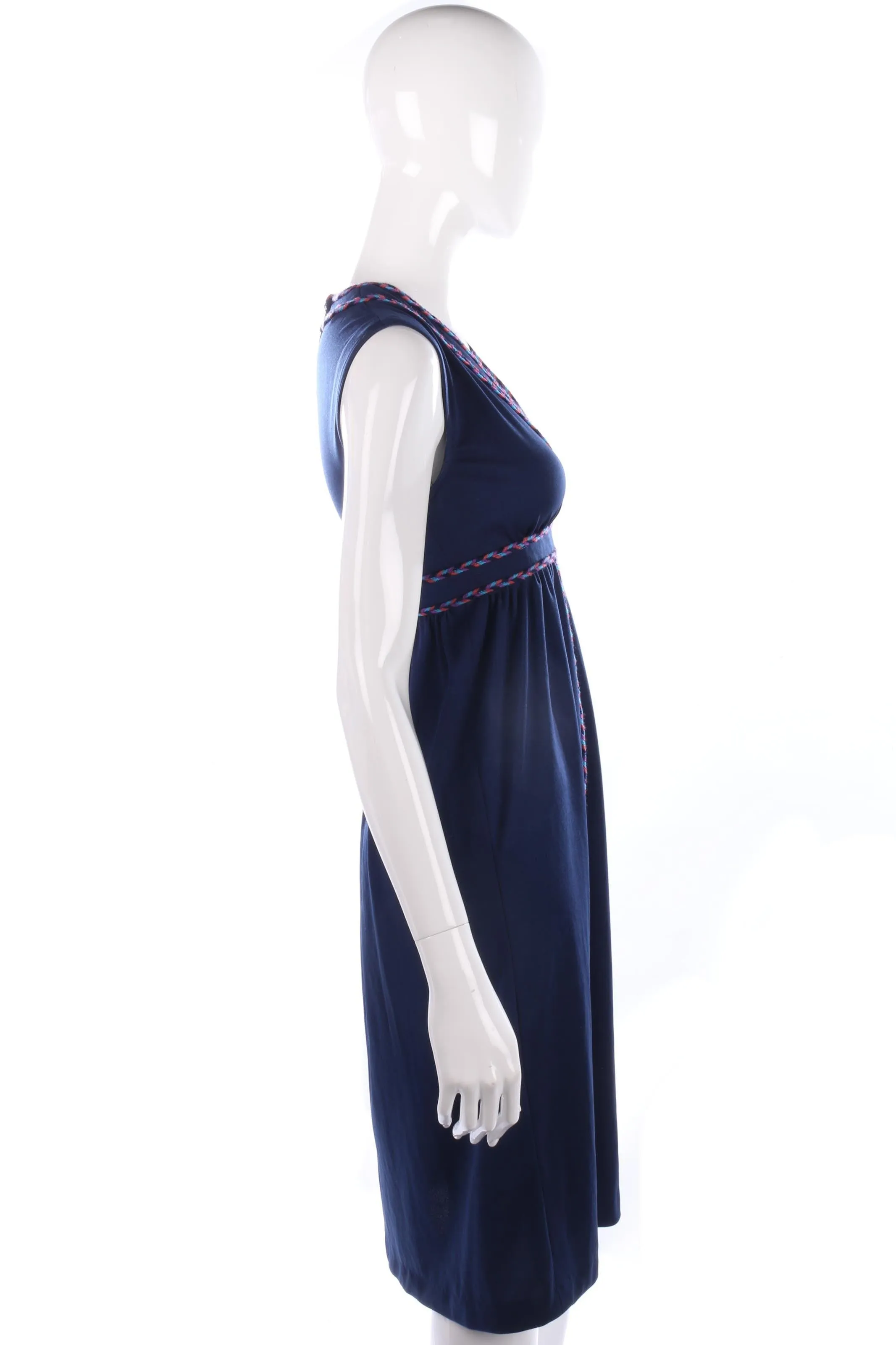 Sarah Bernshaw blue vintage dress size S