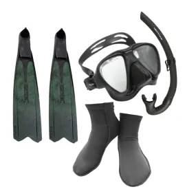 Shout Bargain Buster Mask, Snorkel & Fin Set