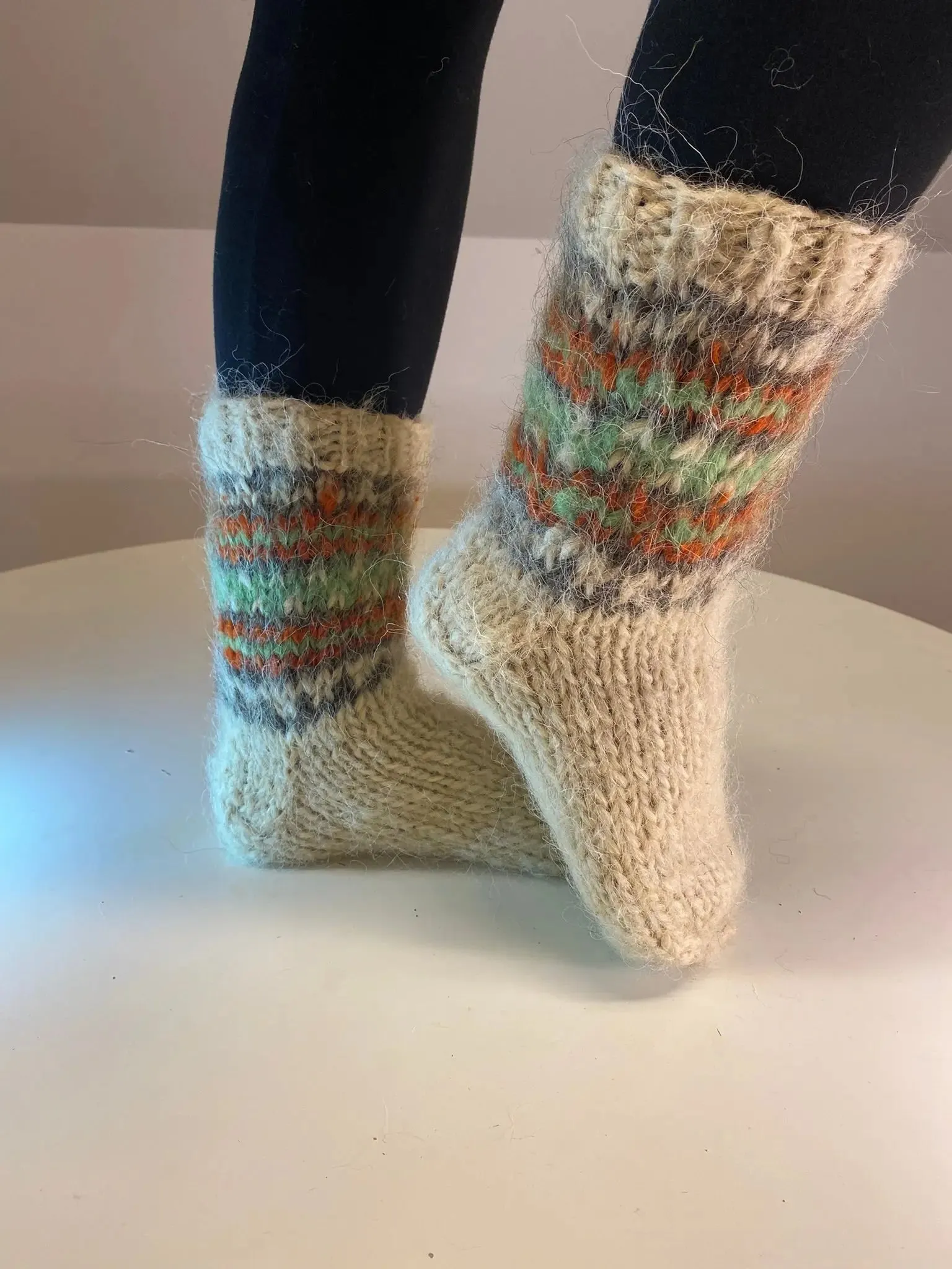 Socks Knitted Wool