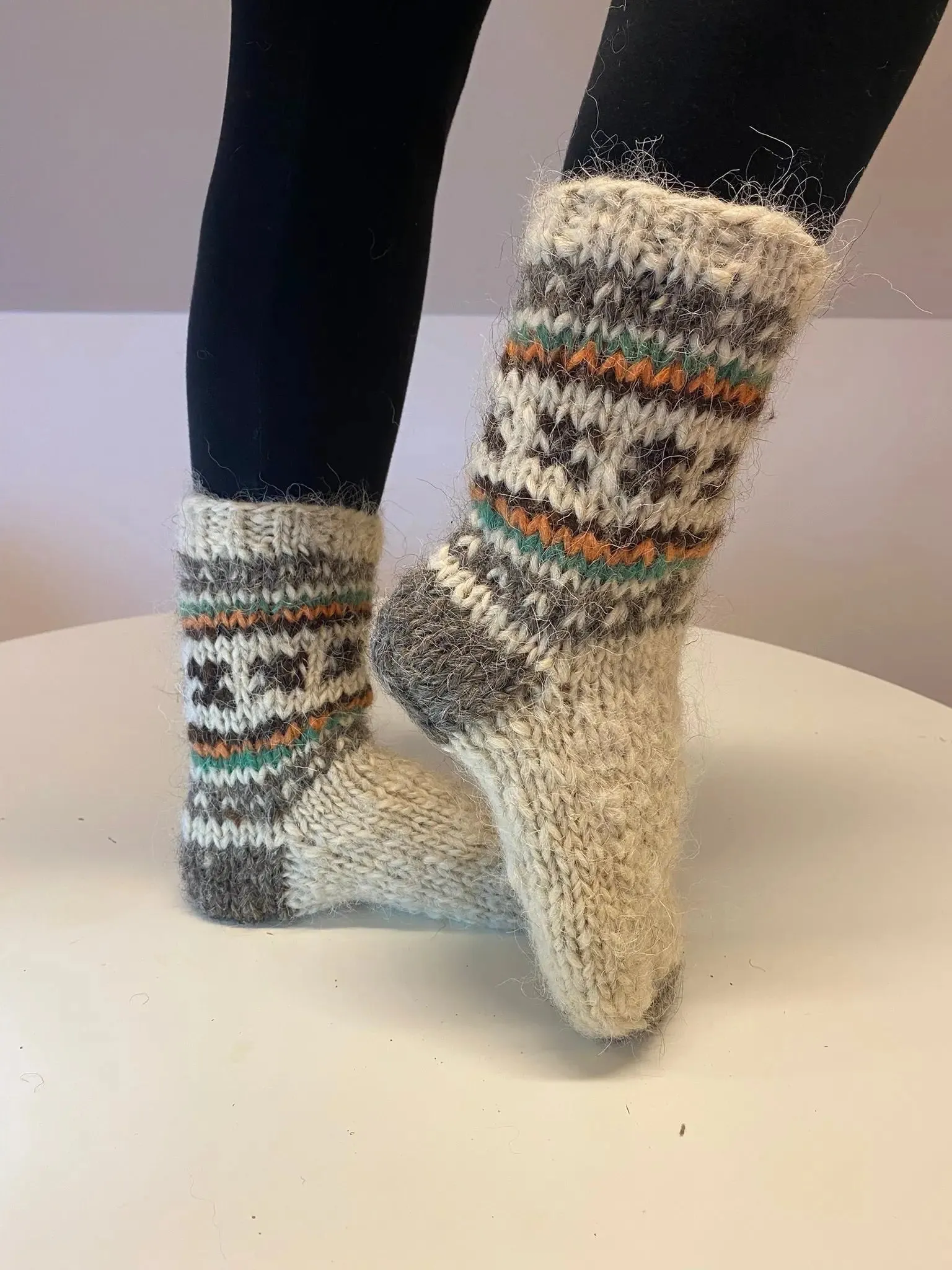 Socks Knitted Wool