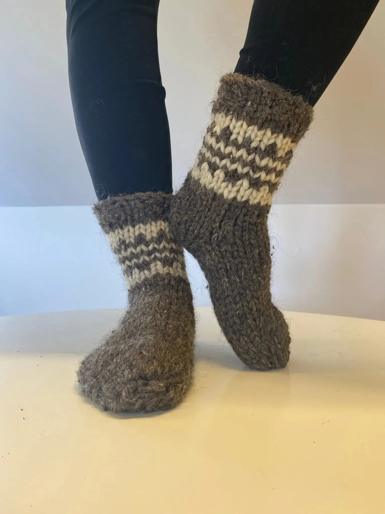 Socks Knitted Wool