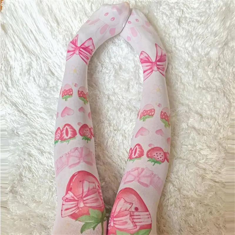 Strawberry Babe Stockings