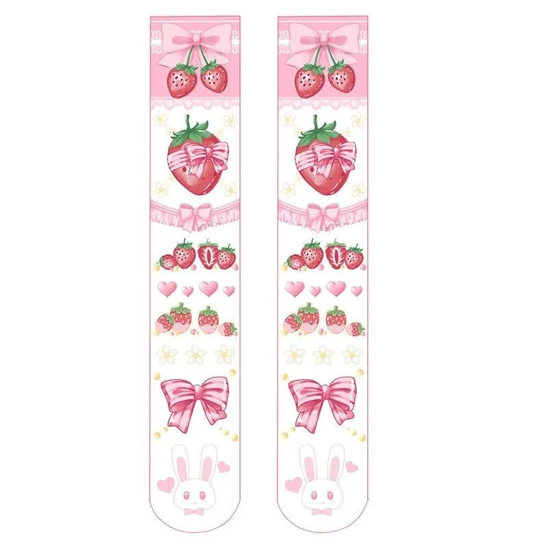 Strawberry Babe Stockings