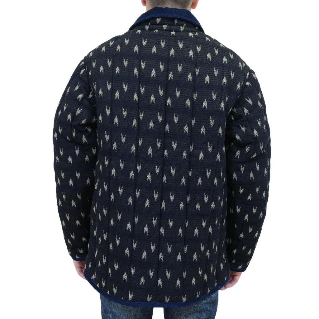 Studio D'Artisan Indigo "Arrow Kasuri" Sashiko Jacket