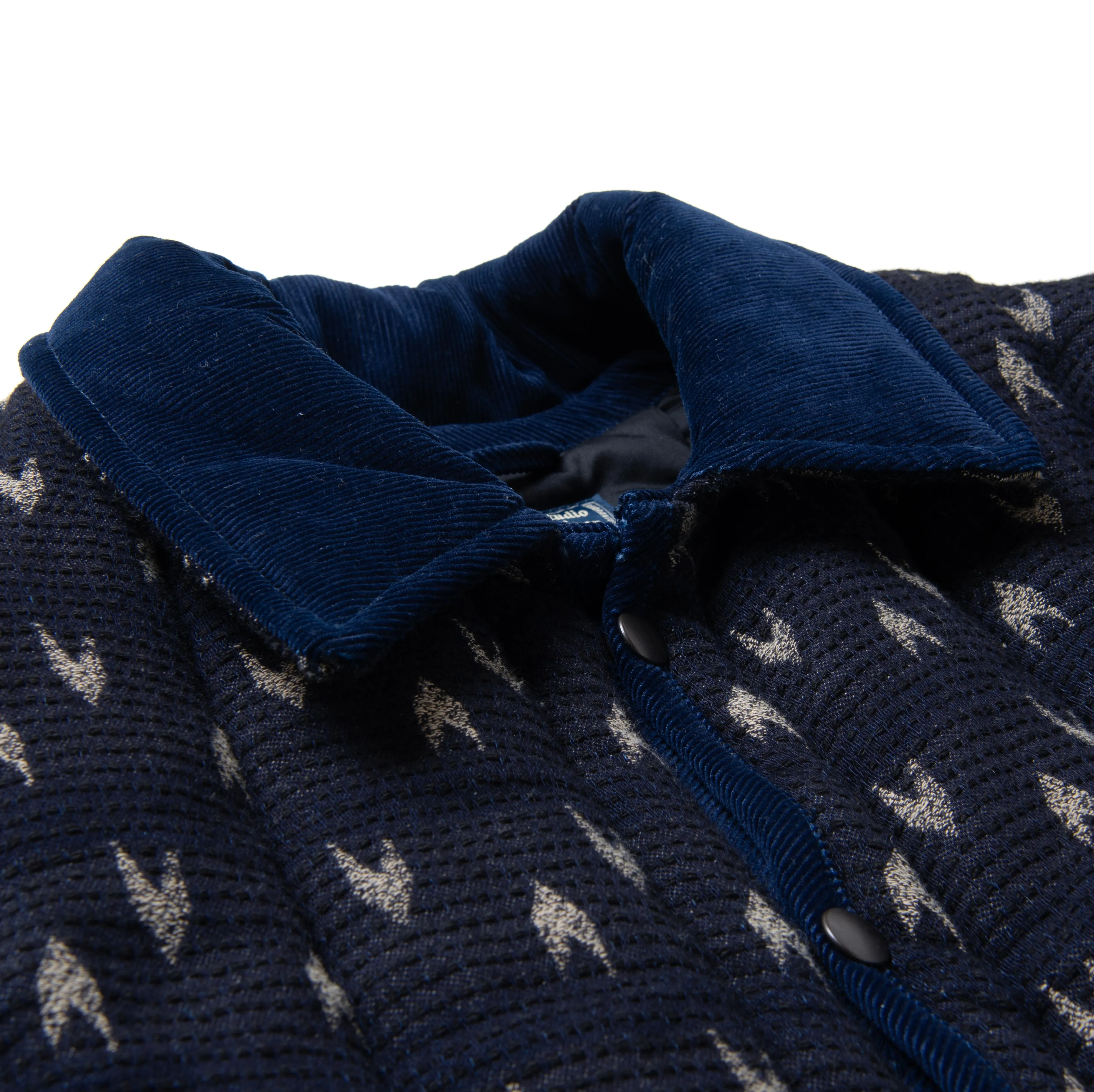 Studio D'Artisan Indigo "Arrow Kasuri" Sashiko Jacket