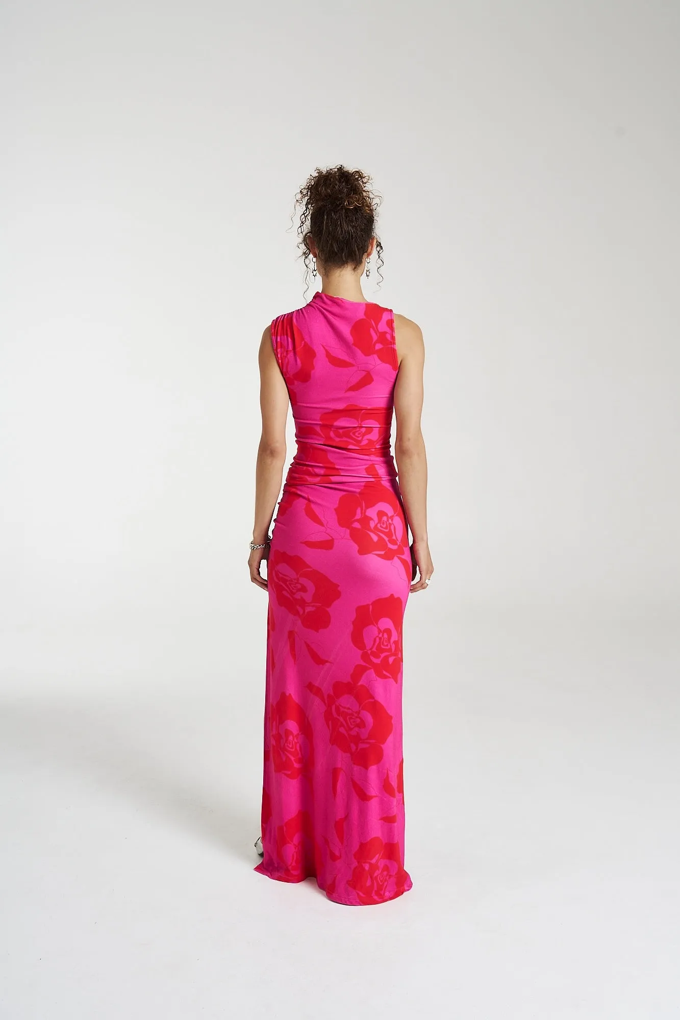 SUMMI SUMMI Womens The Valentina Dress - A Rose By Any Other Name