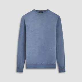 Super Merino Solid Crew Neck Sweater