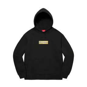 Supreme Bling Box Logo Hooded Sweatshirt 'Black'