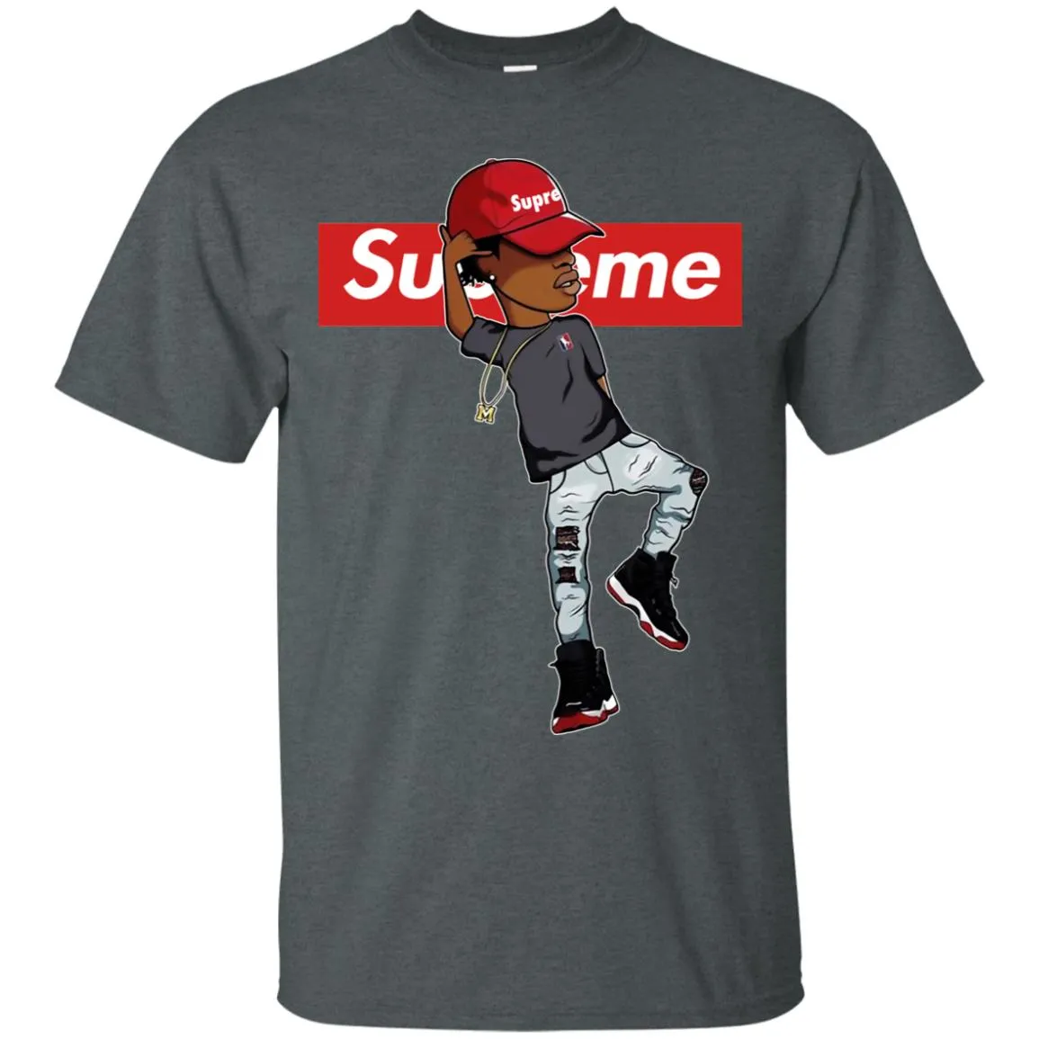 Supreme Marquese Scott T-shirt Men Cotton T-Shirt