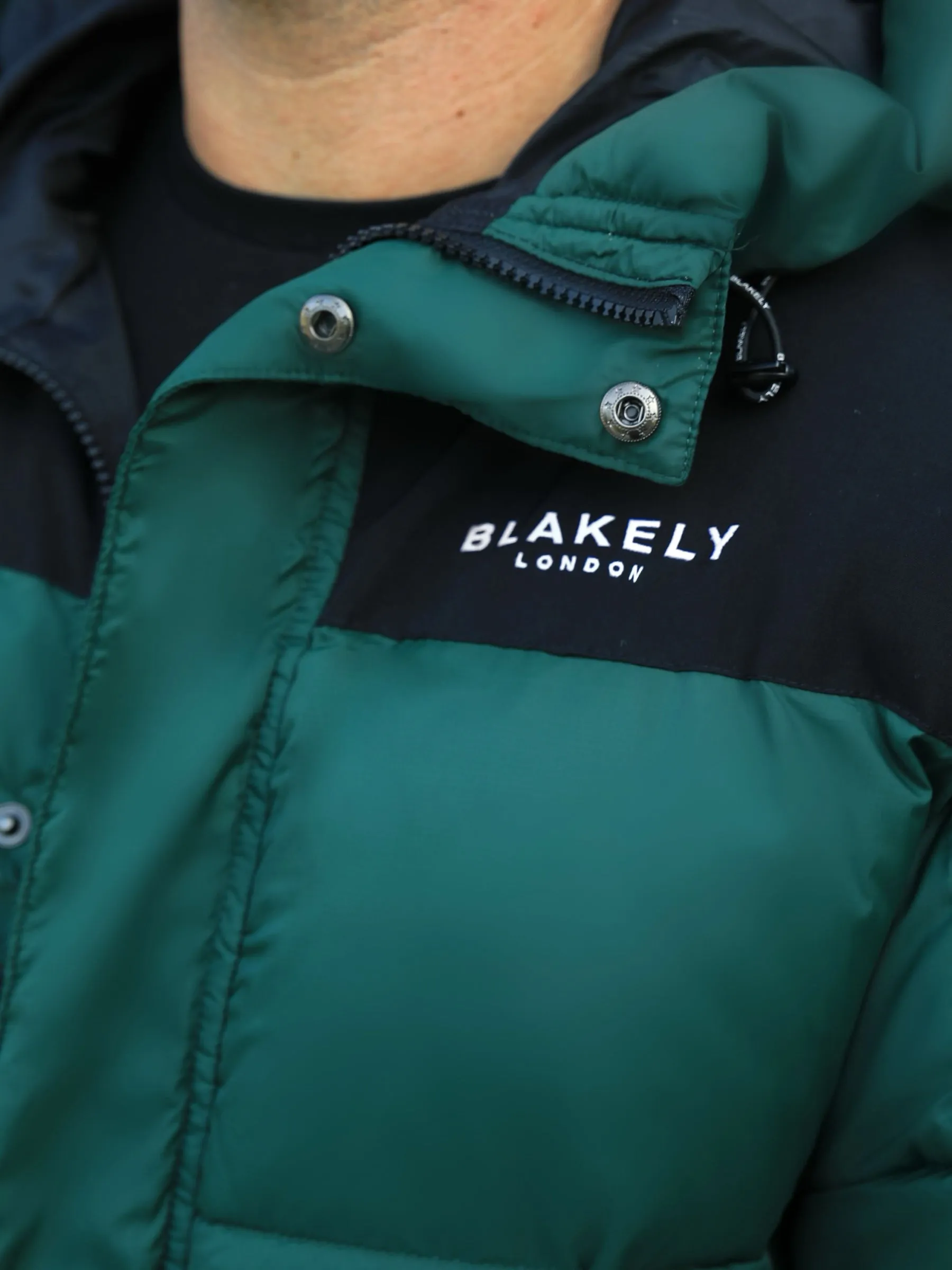 Tampa Puffer Coat - Forest Green