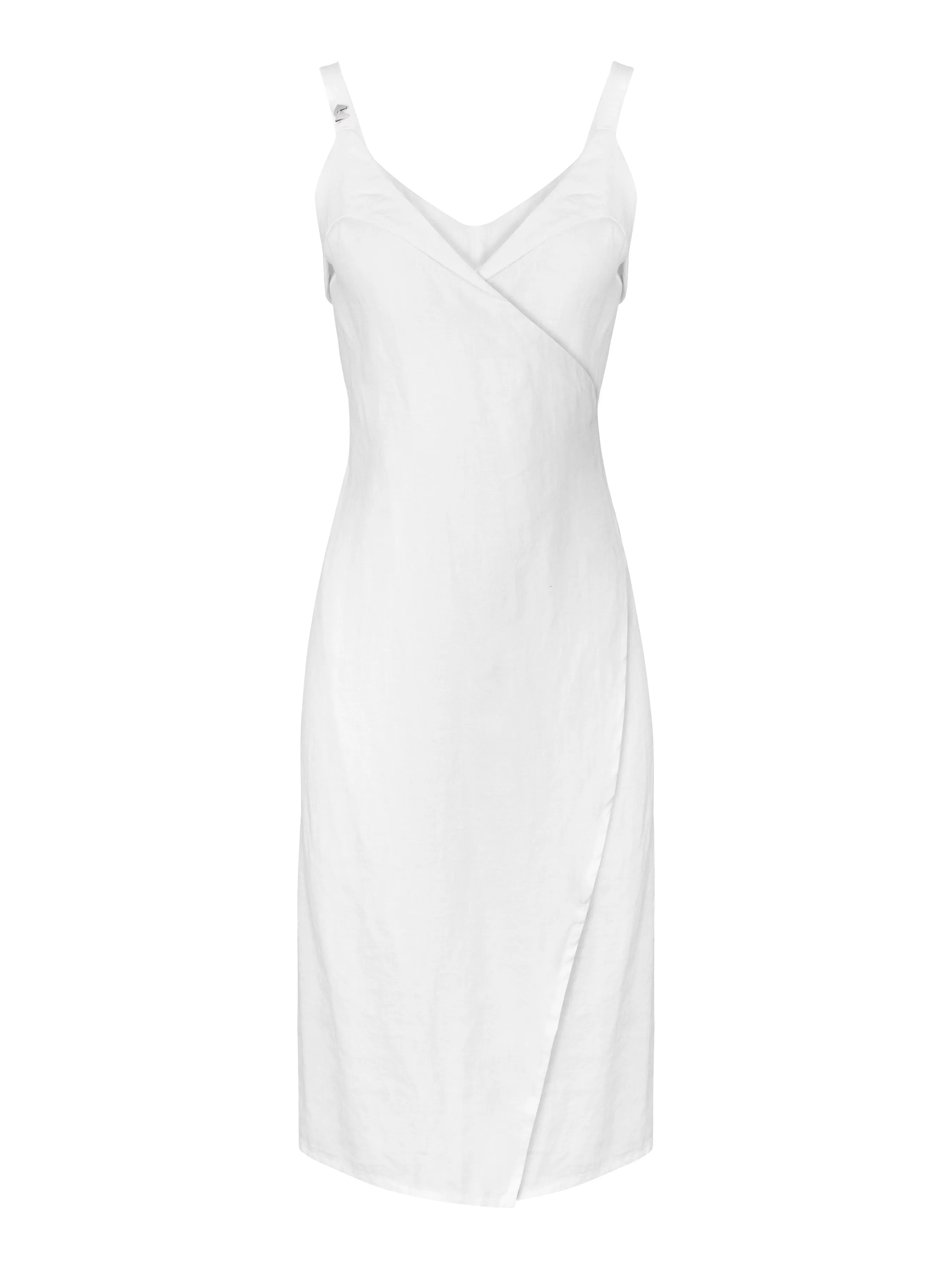 The French Balcony Rituals Linen Dress