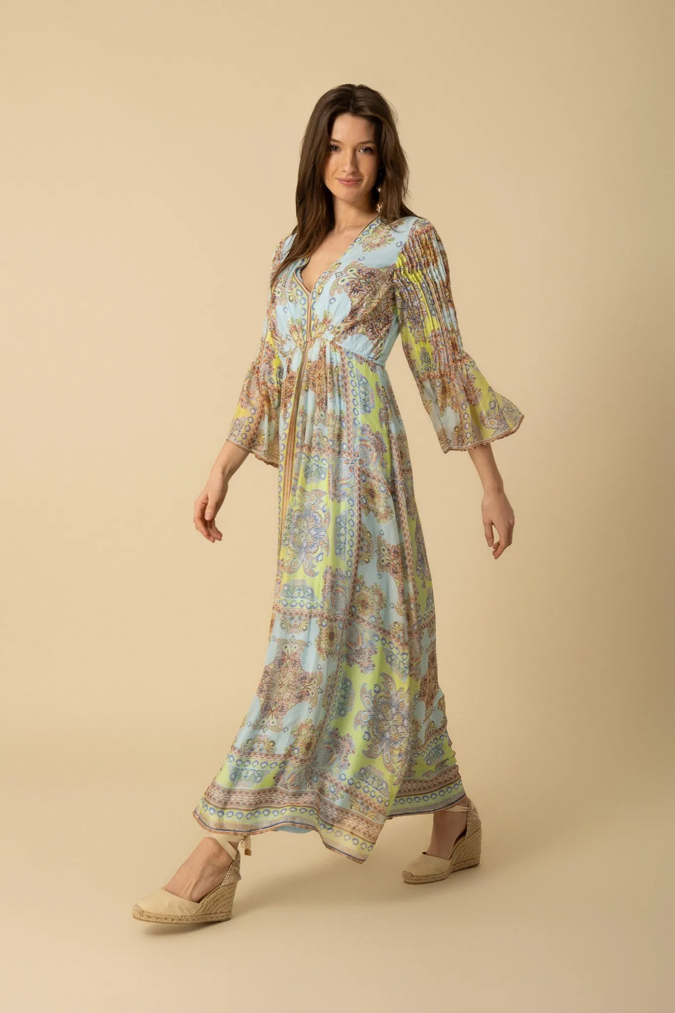 Turquoise Mara Maxi Dress