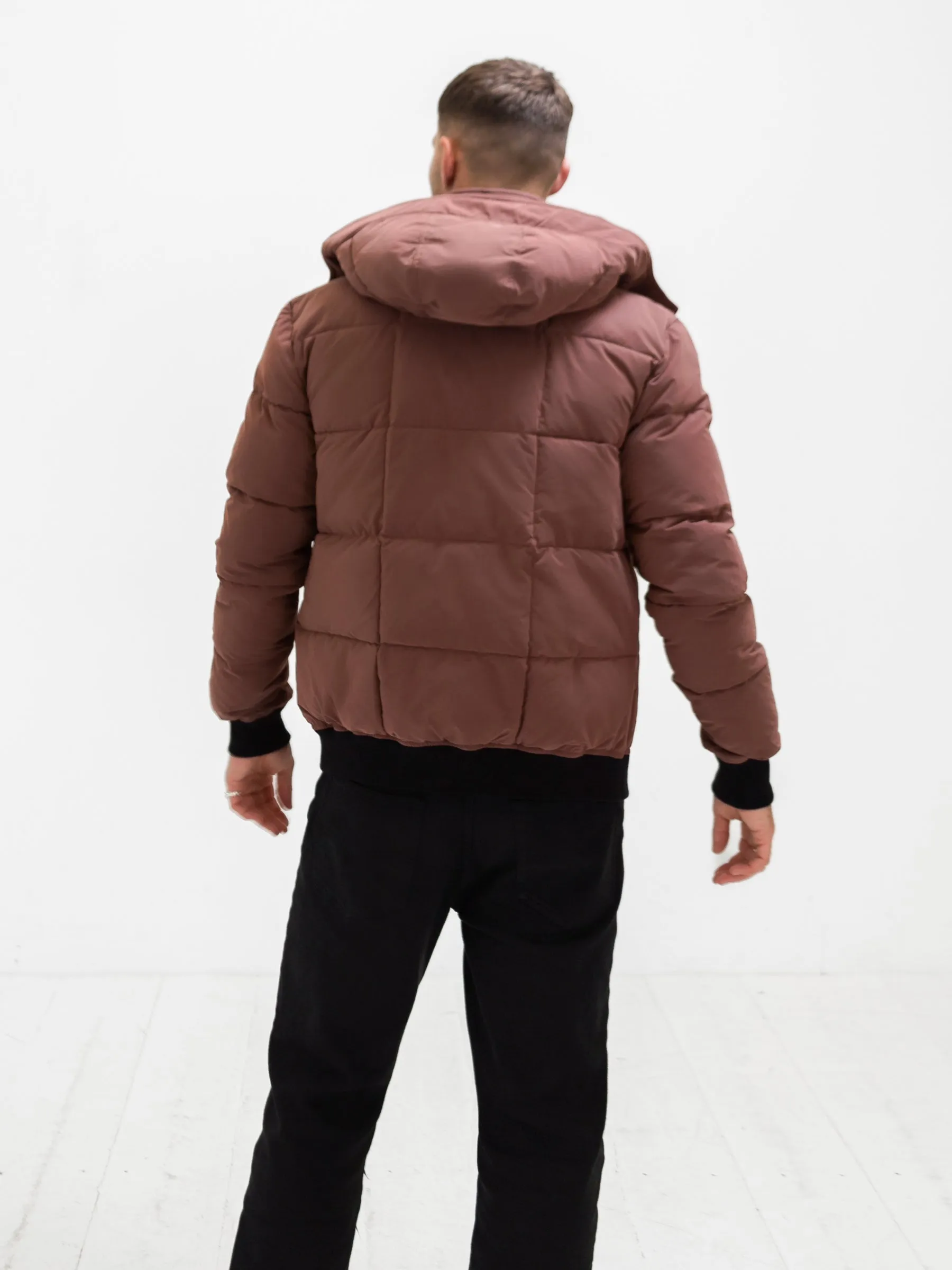 Ultimate Puffer Coat - Burgundy