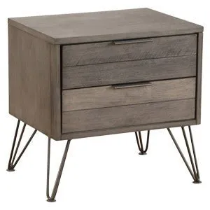 Urbanite Night Stand 3-tone Grey