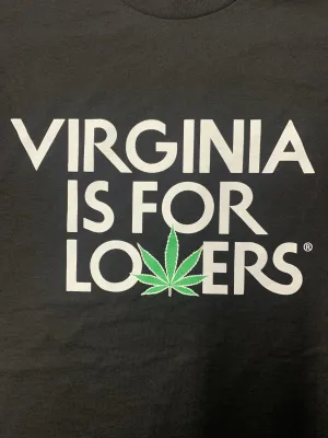 VA IS FOR LOVERS BLACK HOODIE