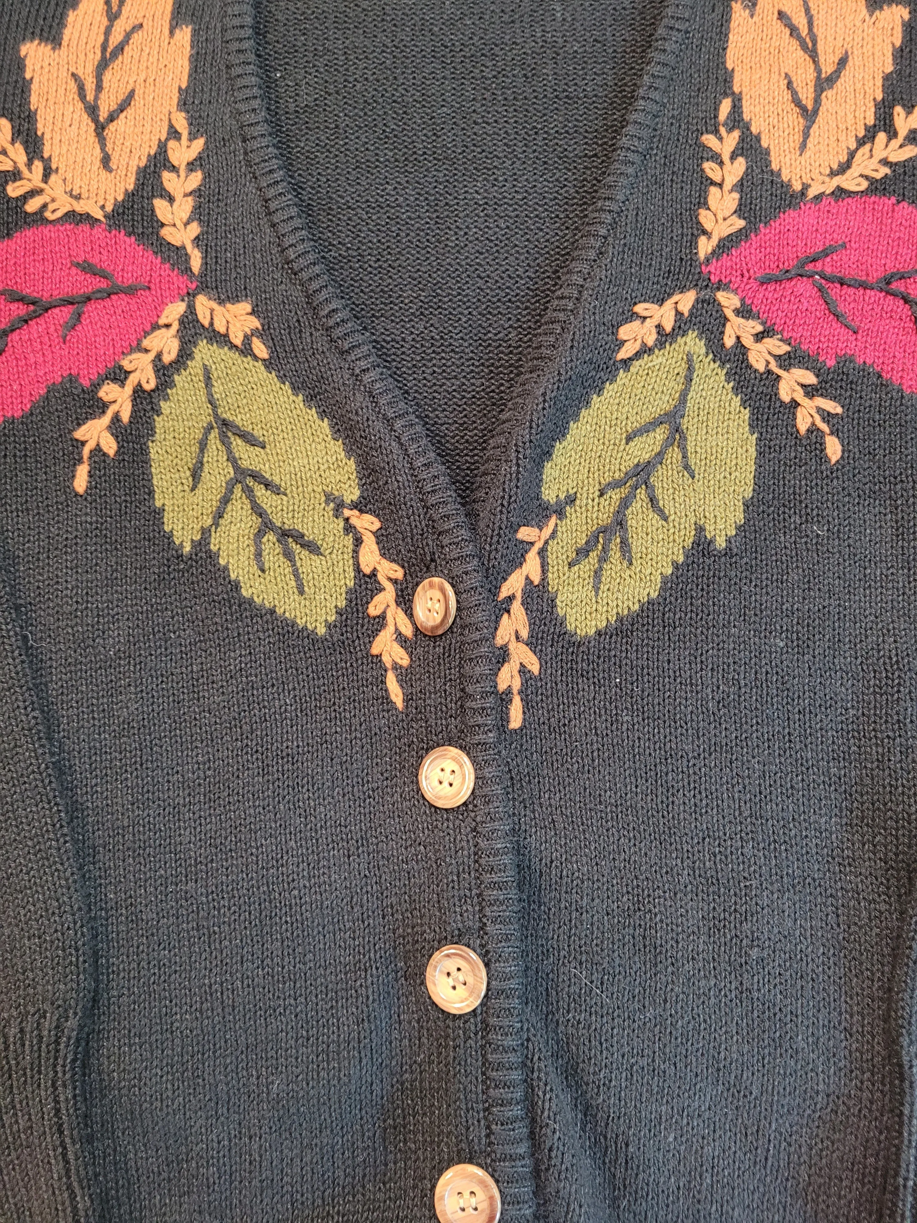 VINTAGE WORTHINGTON KNIT CARDIGAN