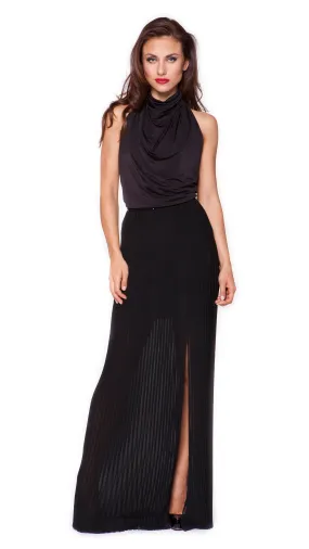 Wendy Pleated Long Dress