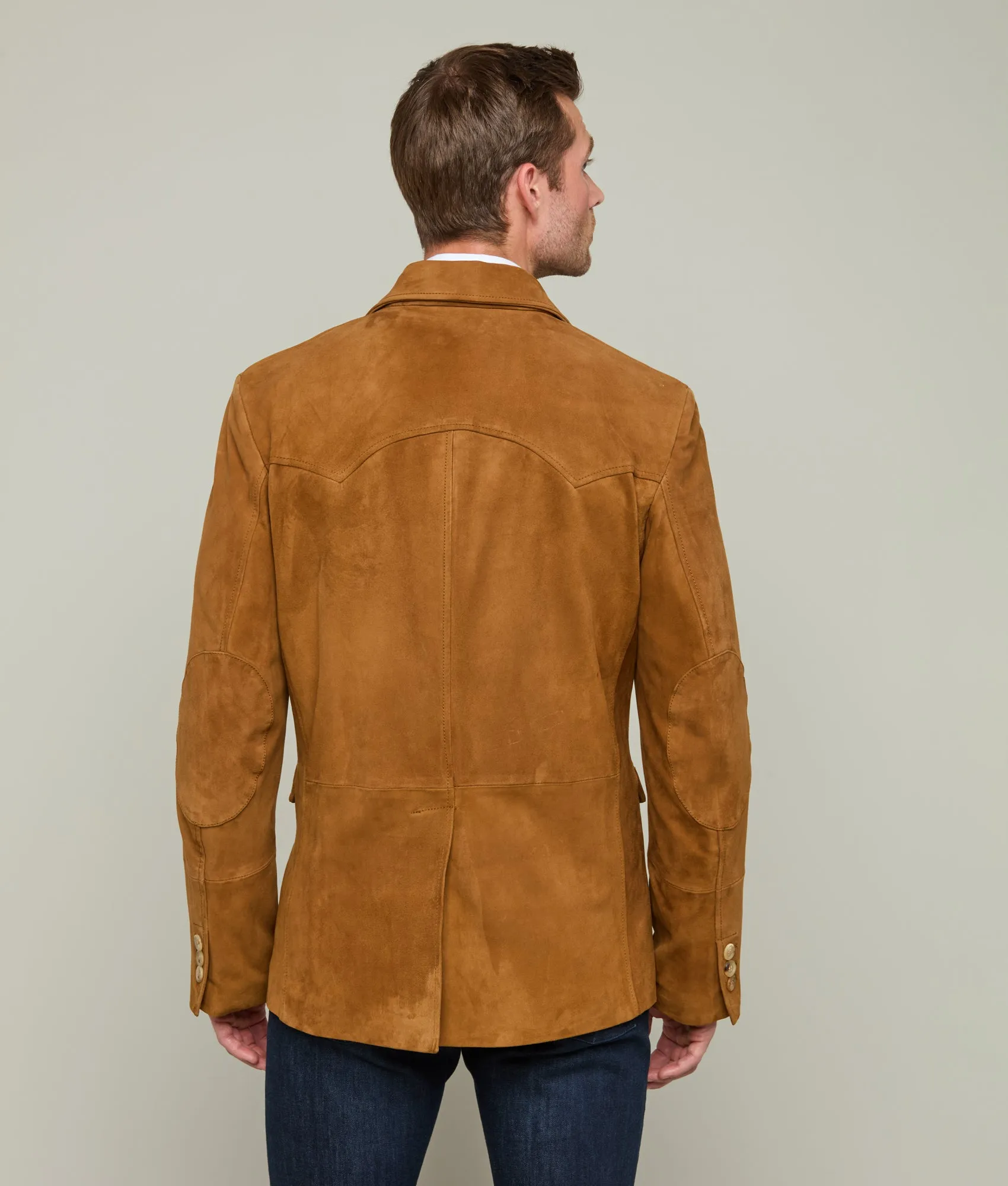 Western Yoke Sport Coat :: Camel