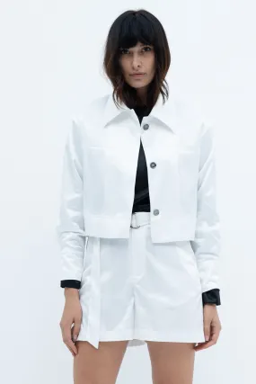 White Jacket (Satin)