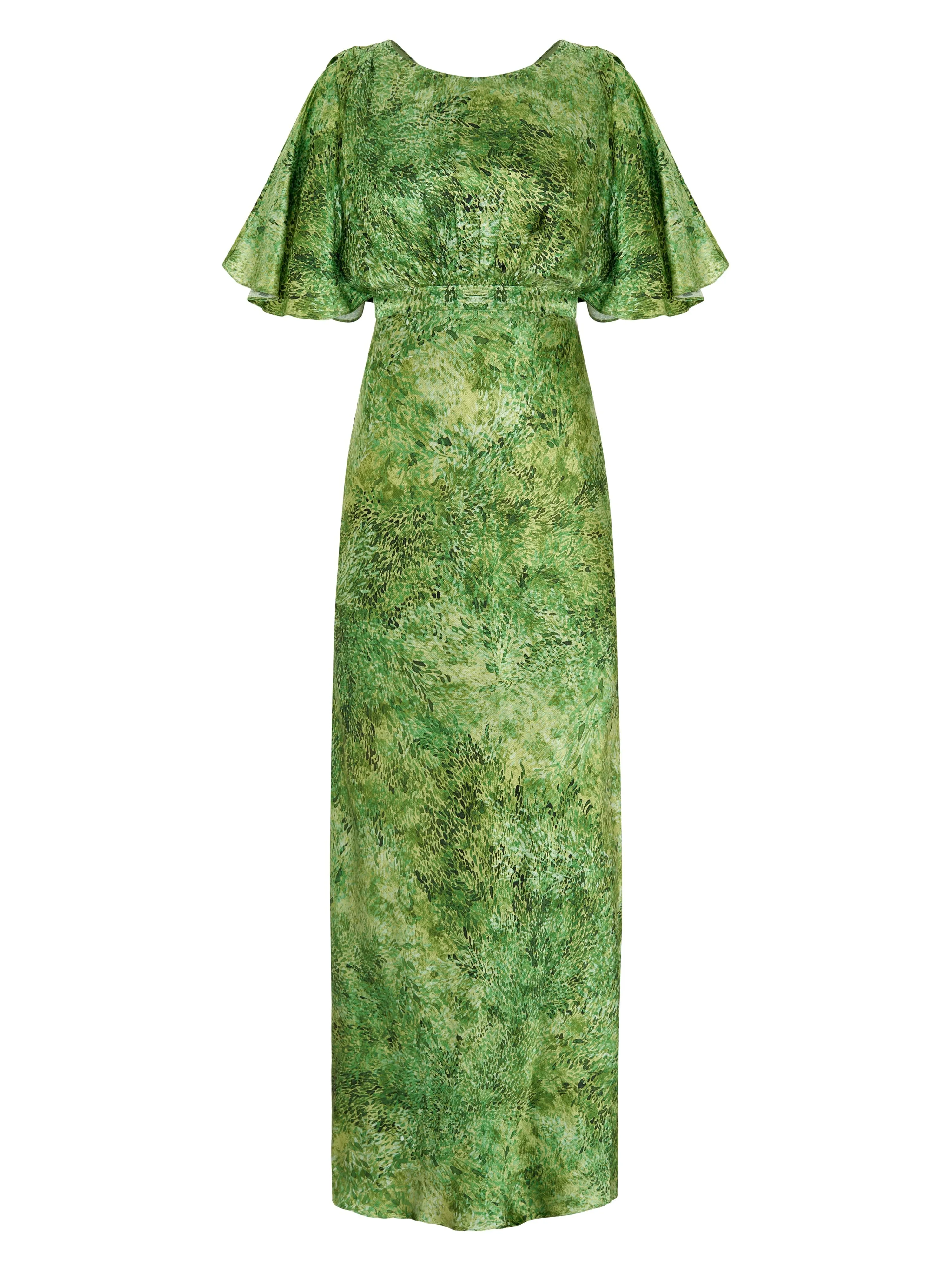 Winona Dress in Thistledown Verte