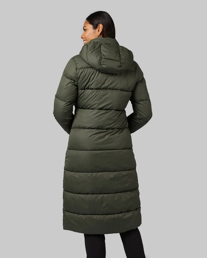 WOMEN'S SHIELD TECH MAXI POLY-FILL COAT