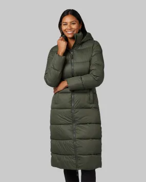 WOMEN'S SHIELD TECH MAXI POLY-FILL COAT