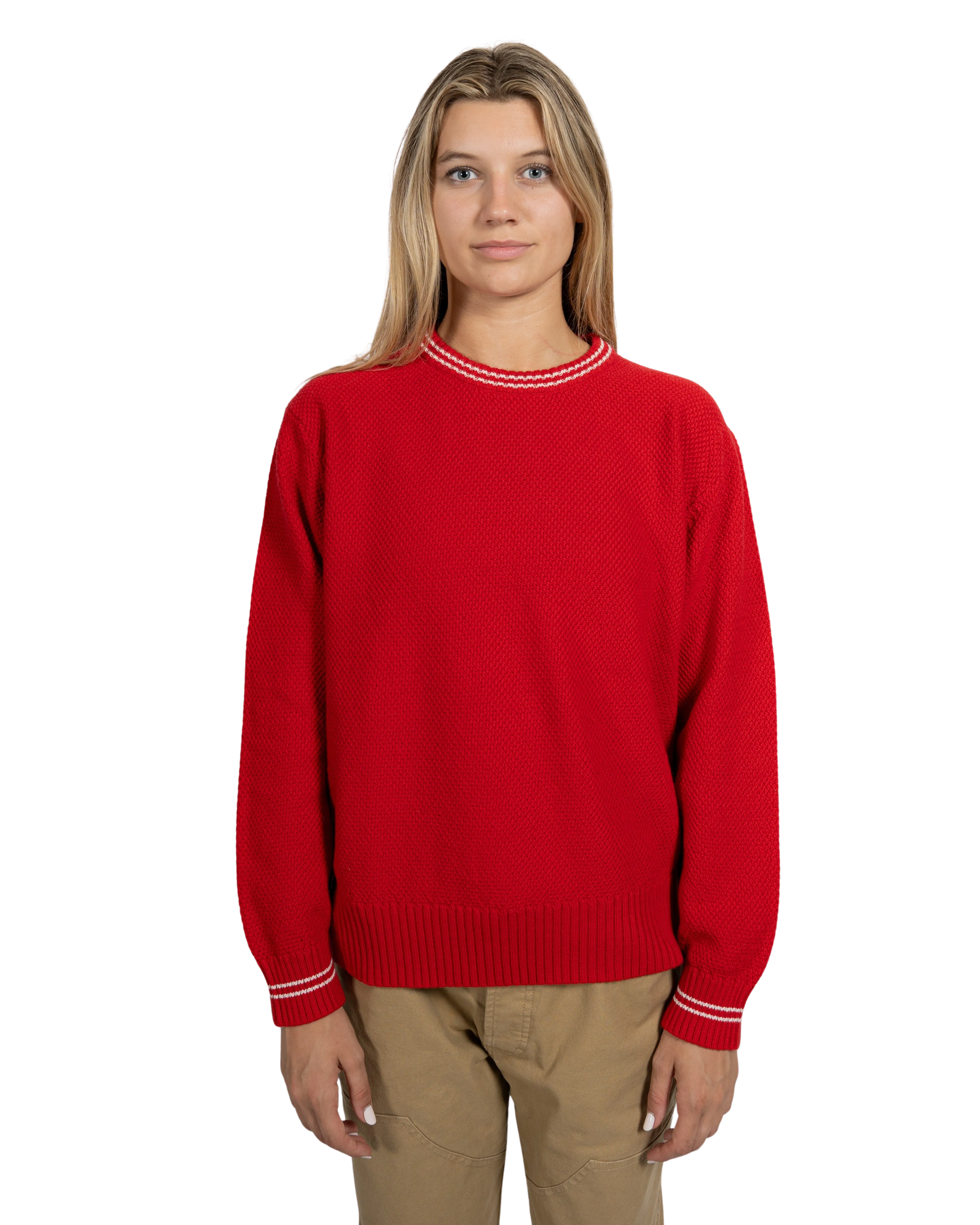 Wool Sweater - Red