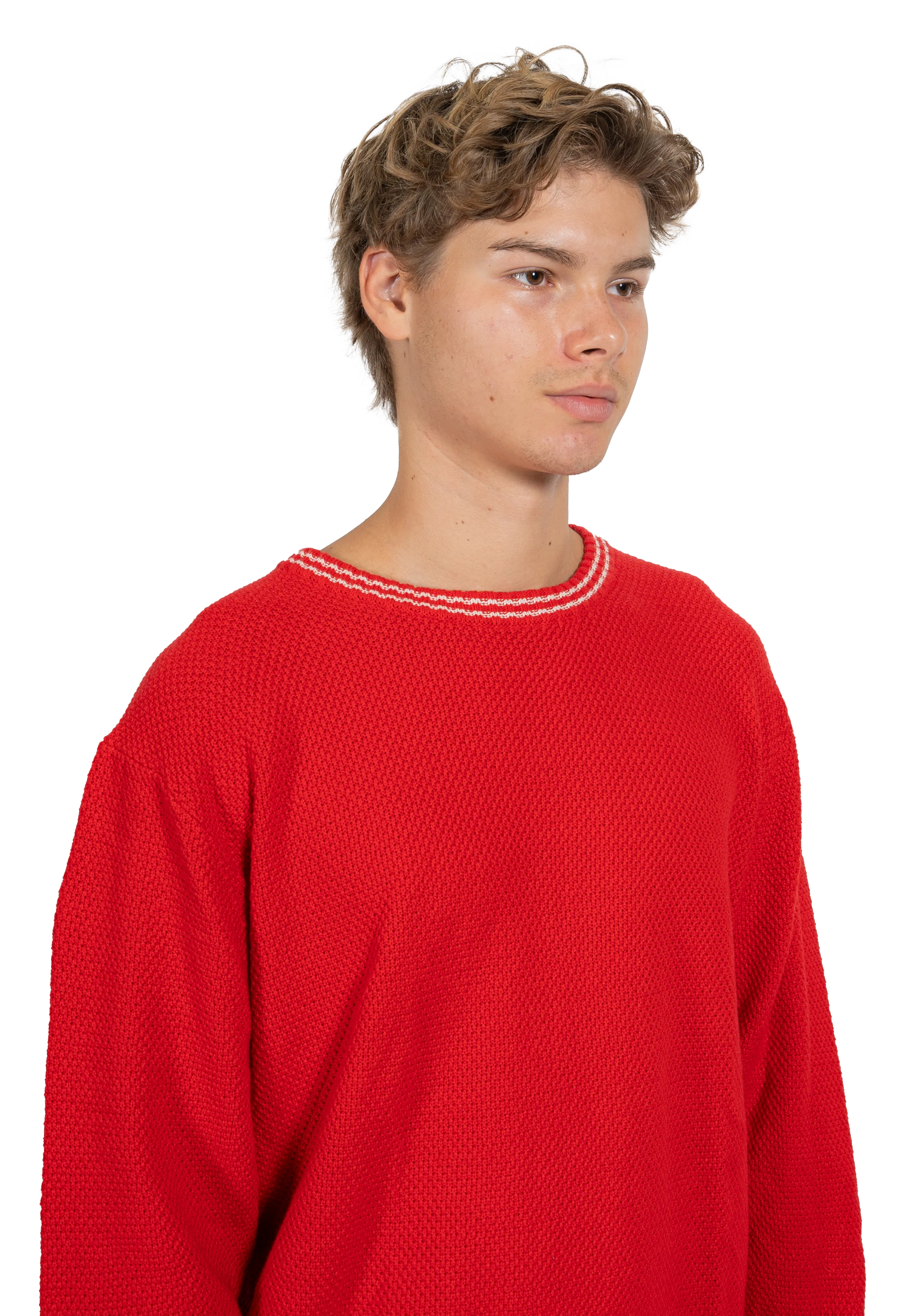 Wool Sweater - Red