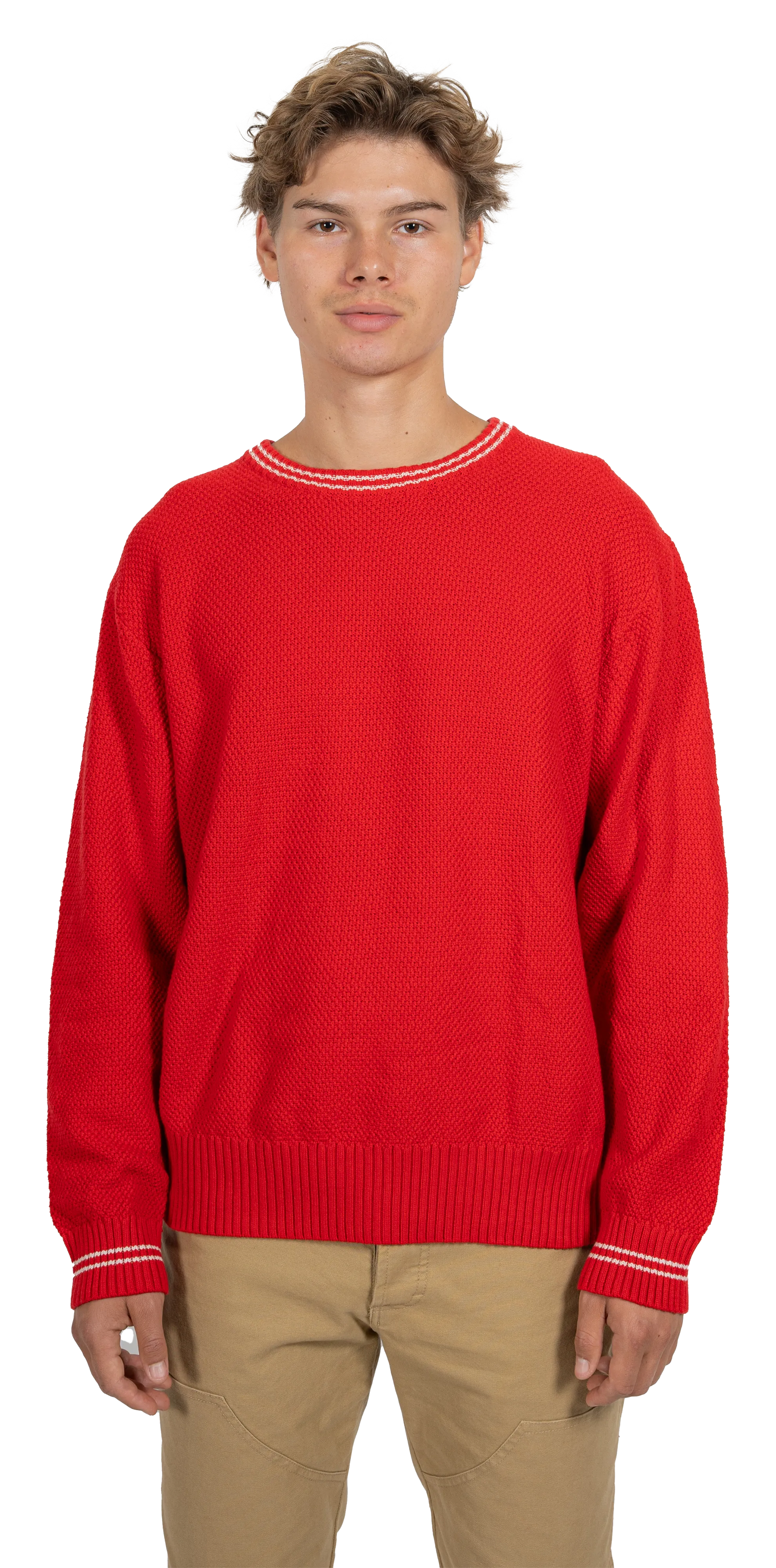 Wool Sweater - Red